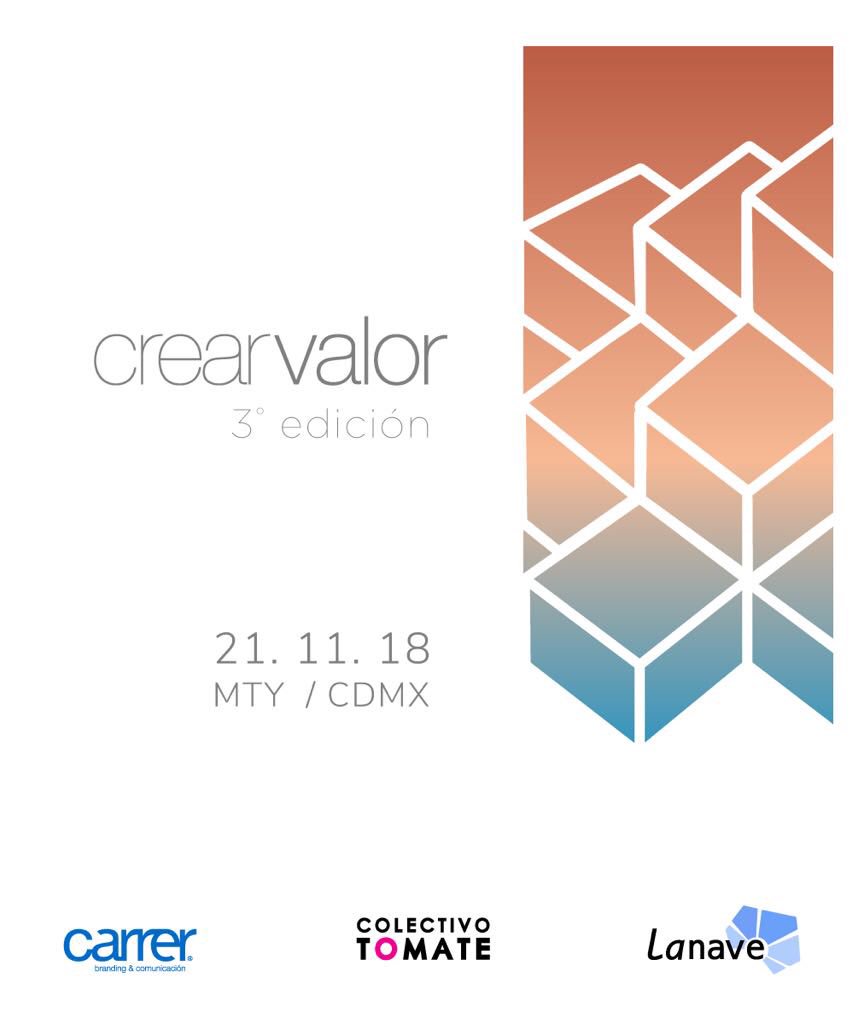 carrer3's tweet photo. Expandamos conciencia del impacto positivo de nuestra participación con cualquier acción por pequeña que parezca y la responsabilidad de las empresas con la sociedad, fomentando la economía, el arte y la cultura como factores de transformación social.
#CrearValor #CrearValor2018 https://t.co/c3eBW1xKbC