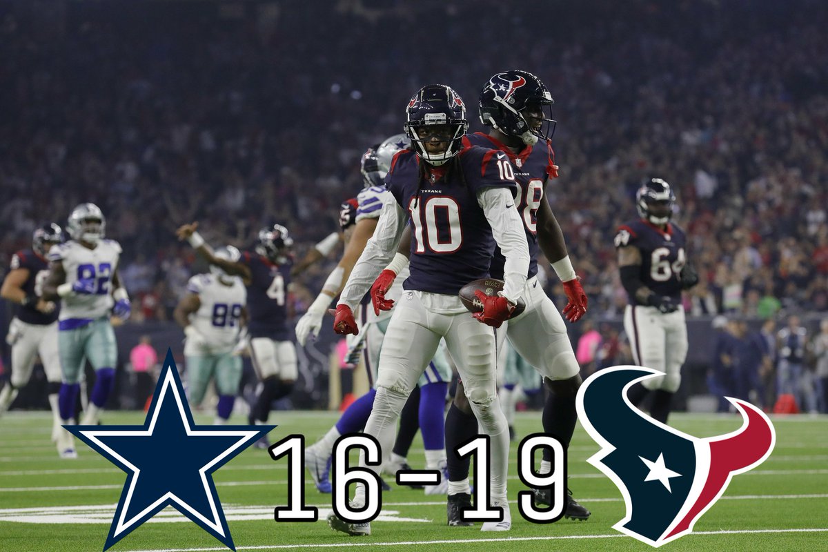 Resumen_Dep's tweet photo. #Texans
En el duelo texano, Houston vence a Dallas en tiempo extra.
#Cowboys
🎯#Prescott 208 yardas/TD/2 Int
🏃♂️#Elliot 54 yardas
👐#Swaim 55 yardas
#Texans
🎯#Watson 375 yardas/TD/Int
🏃♂️#Blue 46 yardas
👐#Hopkins 151 yardas https://t.co/zkl8vQelsg