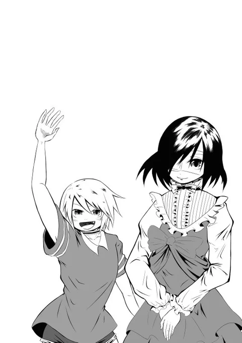 【更新】量産型魔法少女 魔法少女4 5
https://t.co/nrnIUOi573
いいねRT、コメントマイリス等々、ありがとうございました
最終話と併せて2話更新でございます
画像はあとがきページの文字なしですです 