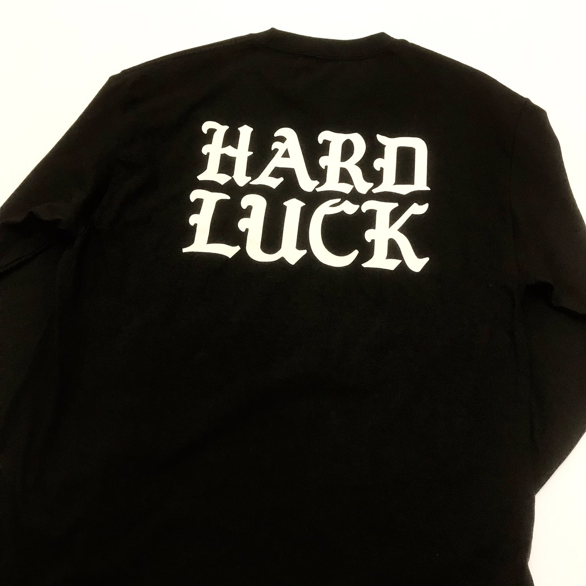 Seek Destroy Hard Luck Old English ロングスリーブtシャツ Hardluck ハードラック Jasonjessee Tシャツ 町田 シークアンドデストロイ