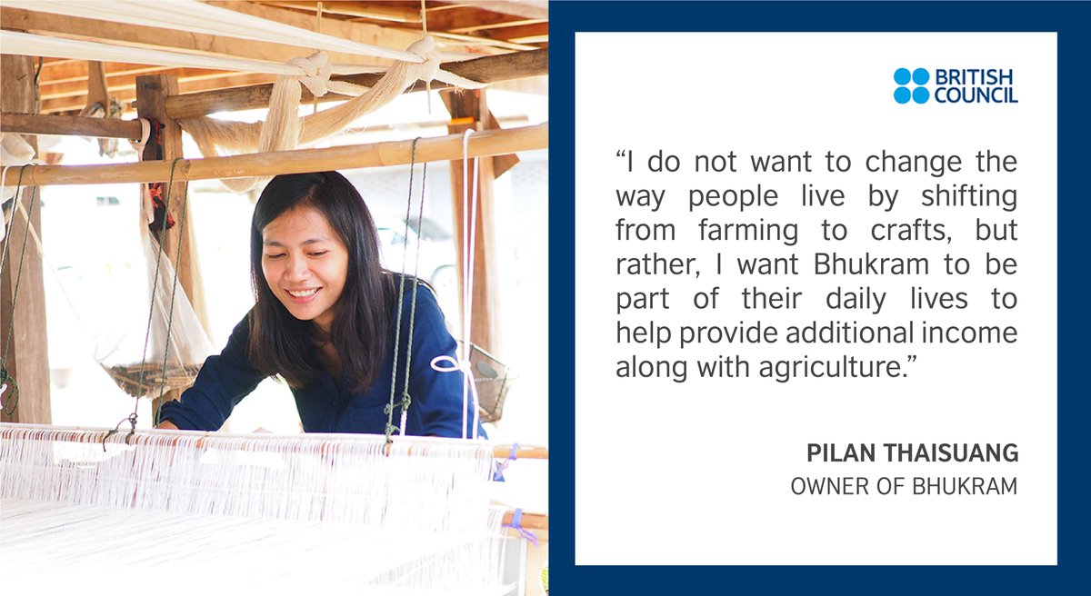 thBritish's tweet photo. Don't miss the ninth conversation with the owner of a natural-dyed cotton brand - Bhukram. The brand that brings people back to their family  #12conversations https://t.co/ahRouSAVio