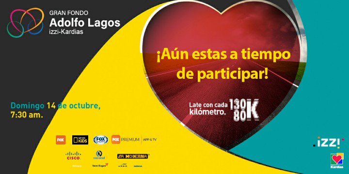 grinff86's tweet photo. ¡SE ACABAN! Las inscripciones al Gran Fondo Adolfo Lagos se están terminando y no puedes quedarte fuera. Inscríbete hoy mismo y forma parte de este gran reto. #TuAyudaLate https://t.co/qiDZnhpKvd https://t.co/HuDMs0xyin