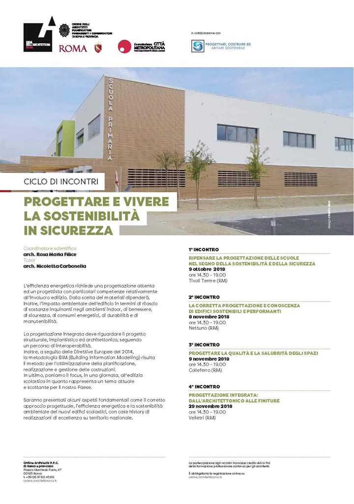 pcasAssociaz's tweet photo. Vi aspettiamo a Tivoli 9/10 ed a Firenze il 7/11! Con @ArchitRoma @CottoCusimano @NLantschner @architettiroma LF SYSTEM S SCHONTHALER https://t.co/tEo4fp2U67