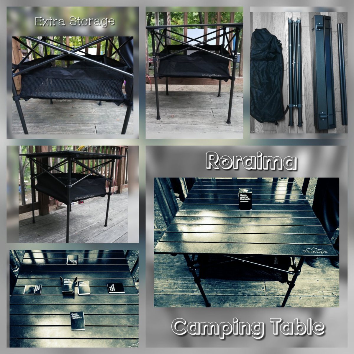 burseygirl84's tweet photo. Love this portable camping table! Great quality and can be used for so many things. Very convenient!!!
https://t.co/6gfNi6tFFC
#CampingTable #Roraima #Burseygirl84reviews #GotADiscount #Tomoson #PortableTable #Camping #Summertime #CardGames #DrinkingGames #CookingTable #BBQ https://t.co/QccBh0XWnM