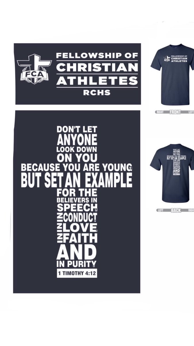 RESEDAHSFCA's tweet photo. ATTENTION!! SHIRTS WILL BE $10 for the next two weeks but after that it will go up to 15😬 BUY IT BEFORE ITS TOO LATE 😁 Represent fca this year with our new shirts and you’ll be cooler than everyone else 🤪 https://t.co/pHJy9d0QwS