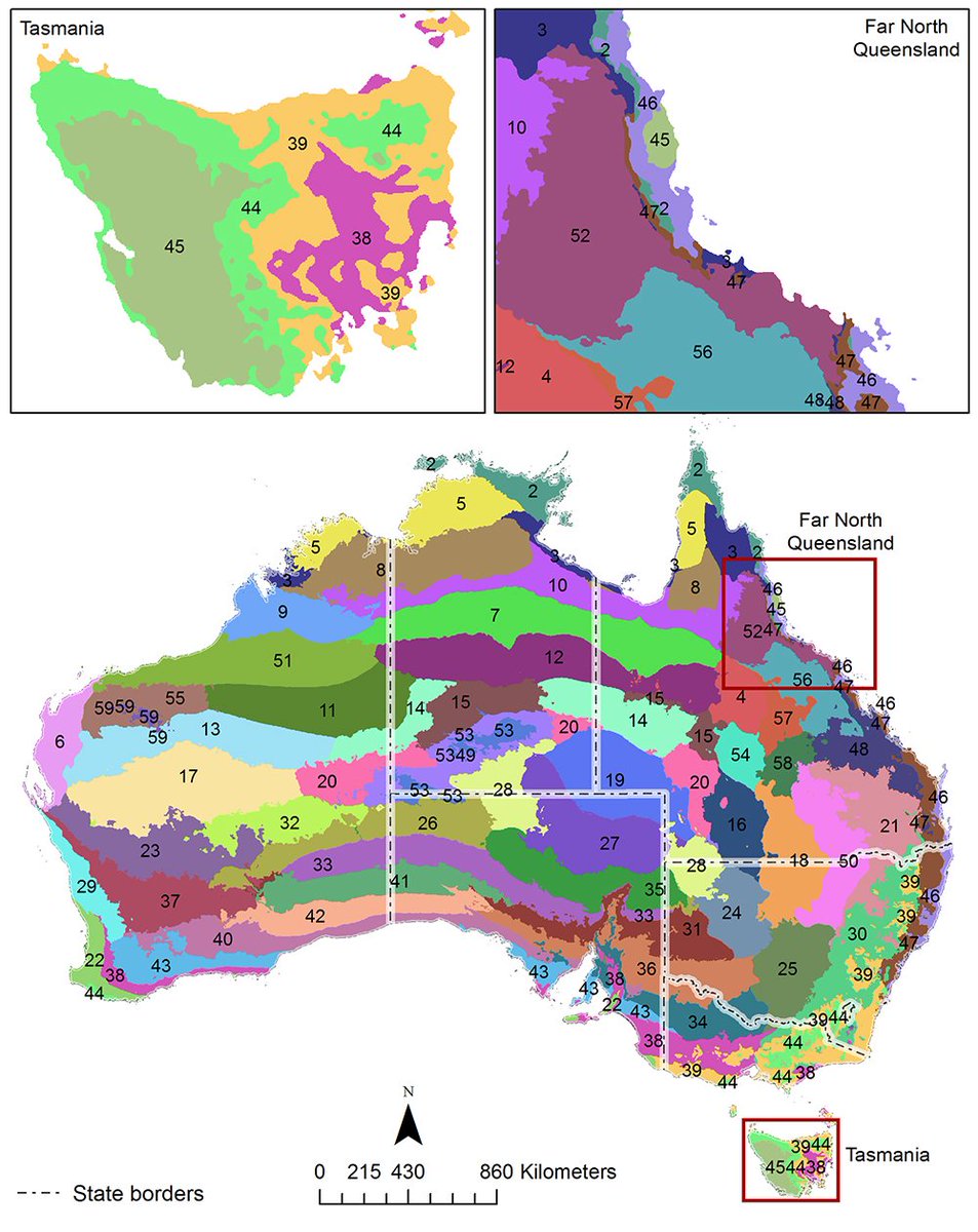 environmentinst's tweet image. Australia’s newest globally consistent ecosystem map which aligns global standards for ecosystem mapping    ow.ly/FwI630m8wN5 
#MeganLewis #KenClarke @TERN_Aus  @UniofAdelaide 
#ecosystemmaps # spatialindicators