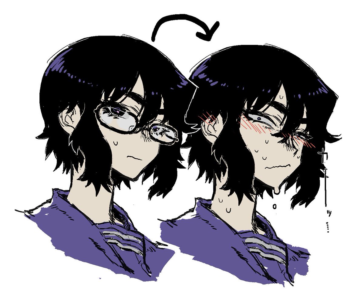 モモセセリ En Twitter ていうかただ目つきが悪い女の子すこ 二次元限定 そして目が悪い三次元の女性は目つきが気になるなら良く似合うメガネを吟味しに買いに行こうね コンタクトレンズ絶許マン