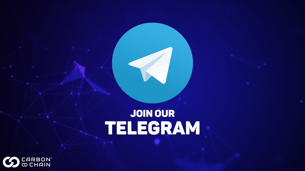 carbon_chain's tweet photo. Interested in crypto and blockchain? CarbonChain has a Telegram with over 10,000 members. Join the conversation now! https://t.co/03LJNT7kEd https://t.co/DX8oMdnCws