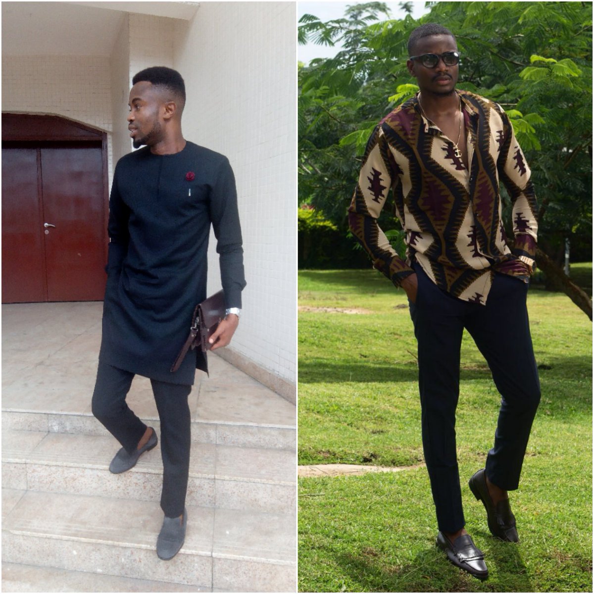 yikodeenfl's tweet photo. How to rock our Fringe Loafers: You can either wear it with a sweet Native as seen on @tomexdalegend  Or with sweet Shirt and Jean or Pants as seen on @SirLeoBDasilva Which ever way,  it is the perfect casual shoe.  Get now from https://t.co/bXocN8hxaw for just 11,800 #sweetmen https://t.co/tX0lb7lJQ2