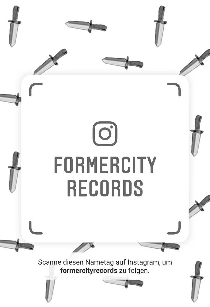 Follow us on Instagram 🤙
#formercity #formercityrecords #beattape #cassetteculture