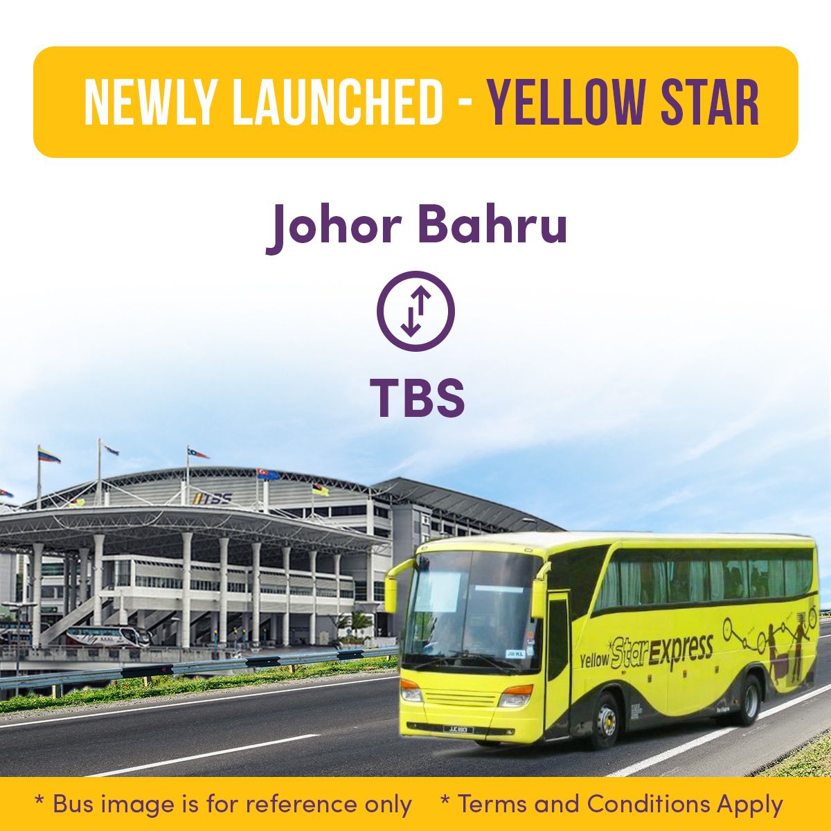 Easybook On Twitter Easybook S Newly Launched Yellow Star Find Out More Https T Co Qgpa8z9djc Easybook Bus Yellowstar Jb Tbs