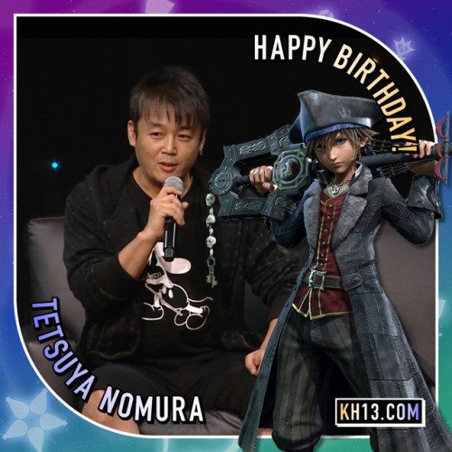          (Happy birthday to) Tetsuya Nomura (born October...  