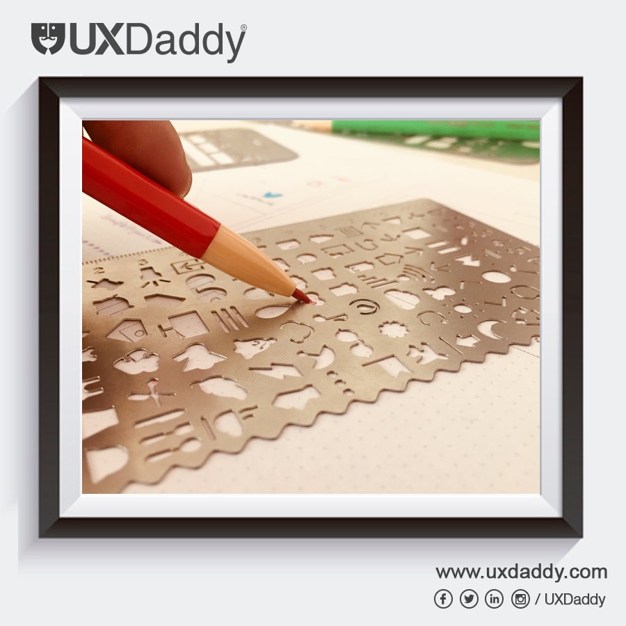 UXDaddy's tweet photo. Elaborate your design ideas with design stencils.
Shop #Design #Stencils in https://t.co/Cz03vTu9oE
#HappyPrototyping
#uxdaddy #uxindia #ux #ui #uxdesign #uxdesigner #design #designer #designlife #wireframesketch #wireframe #wireframing #prototype #uiuxdesign #prototyping https://t.co/tv1xDRMFcy