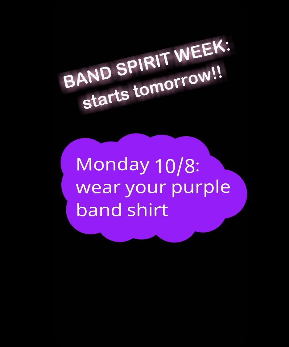 hhs_Bleadership's tweet photo. #bandspirit show it off the week of our last home game this season. Go T-Wolves https://t.co/fD9yq3d72C