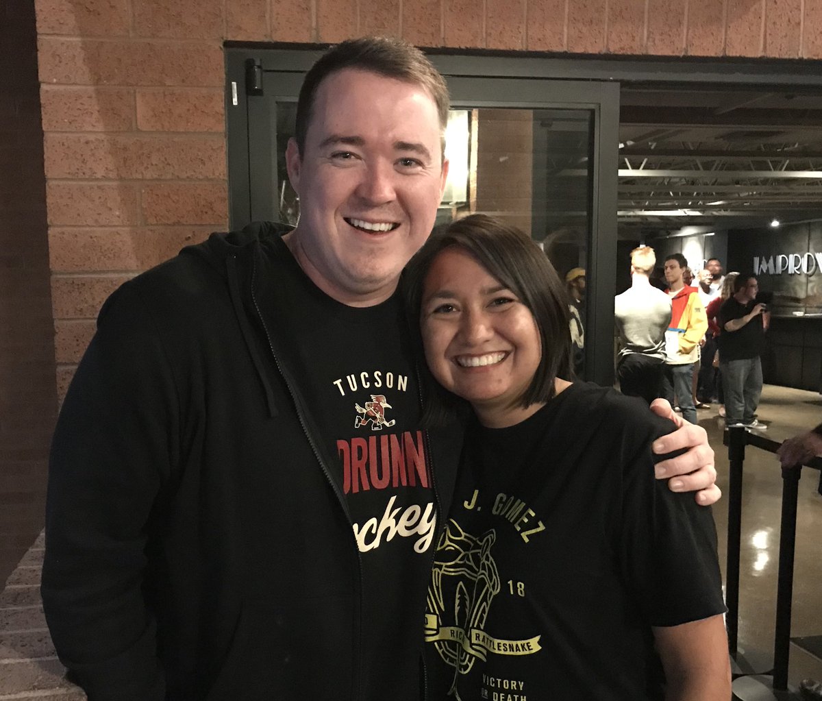 oddmurph's tweet photo. @DanSoder and @Shanemgillis thank you for an awesome show and for putting up with my fan girl cheesiness !! I love you guys !! https://t.co/NYh8XR9Avk