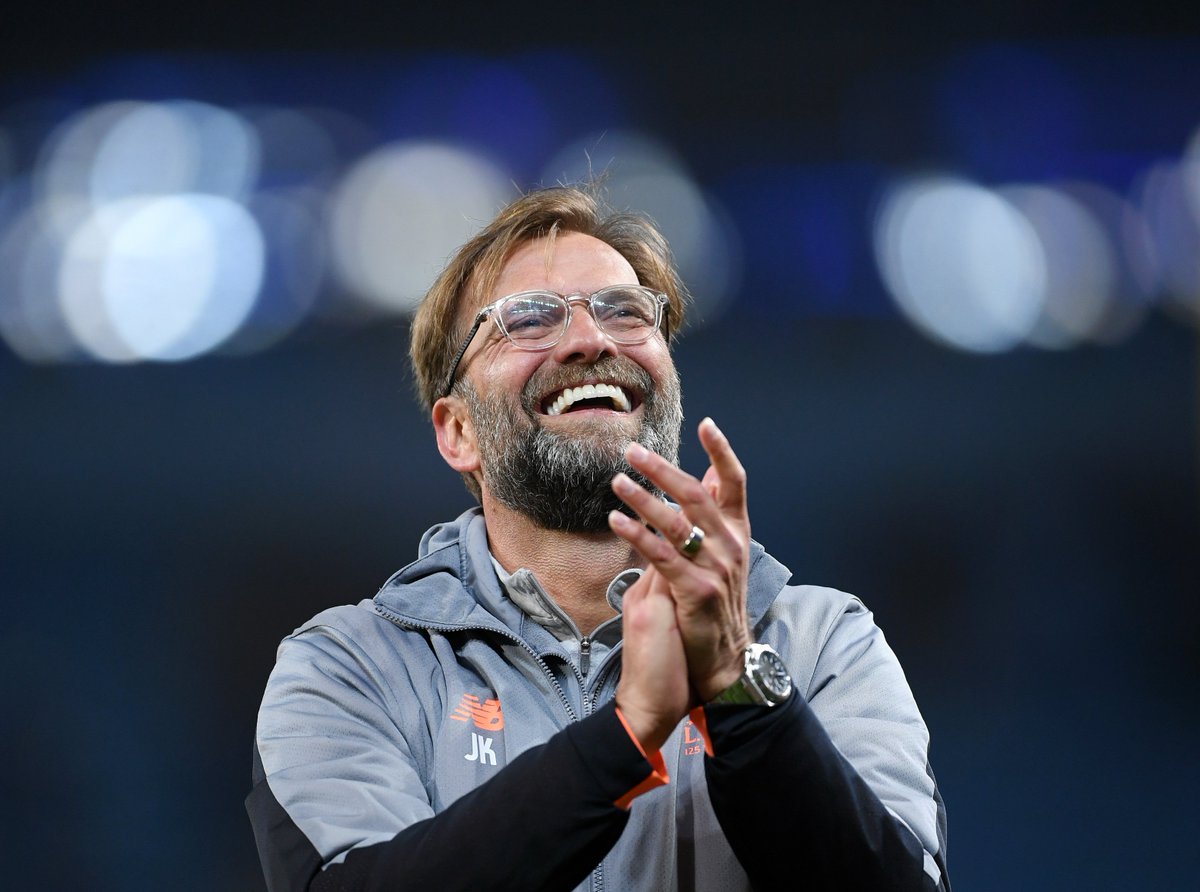 LFC's tweet photo. #OnThisDay in 2015, Jürgen Klopp was appointed #LFC manager. ❤️🙌 https://t.co/jCQD3wYnXa