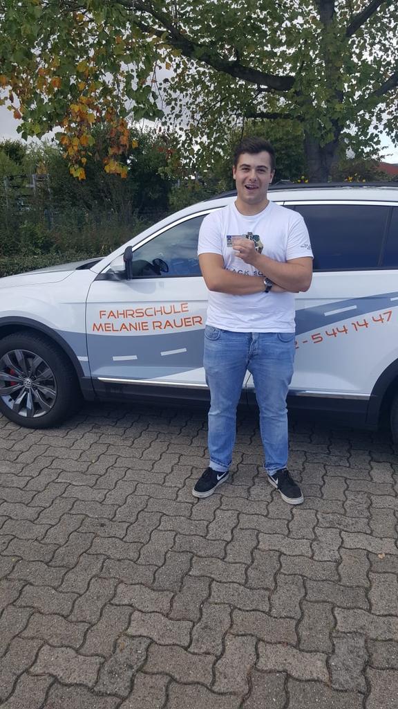 Yannick hat ebenfalls B bestanden wir gratulieren ganz herzlich