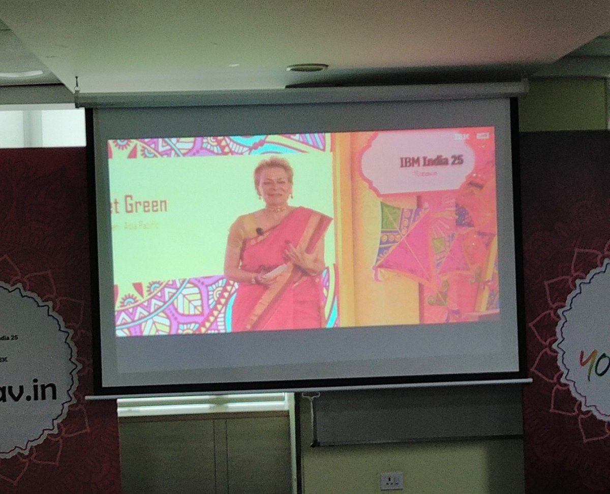 samirkam's tweet photo. Decked up in traditional attire at work. #IBMyoutsav #IBMpride https://t.co/stV5UQ84hZ
