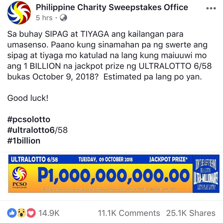 ultra lotto oct 7 2018