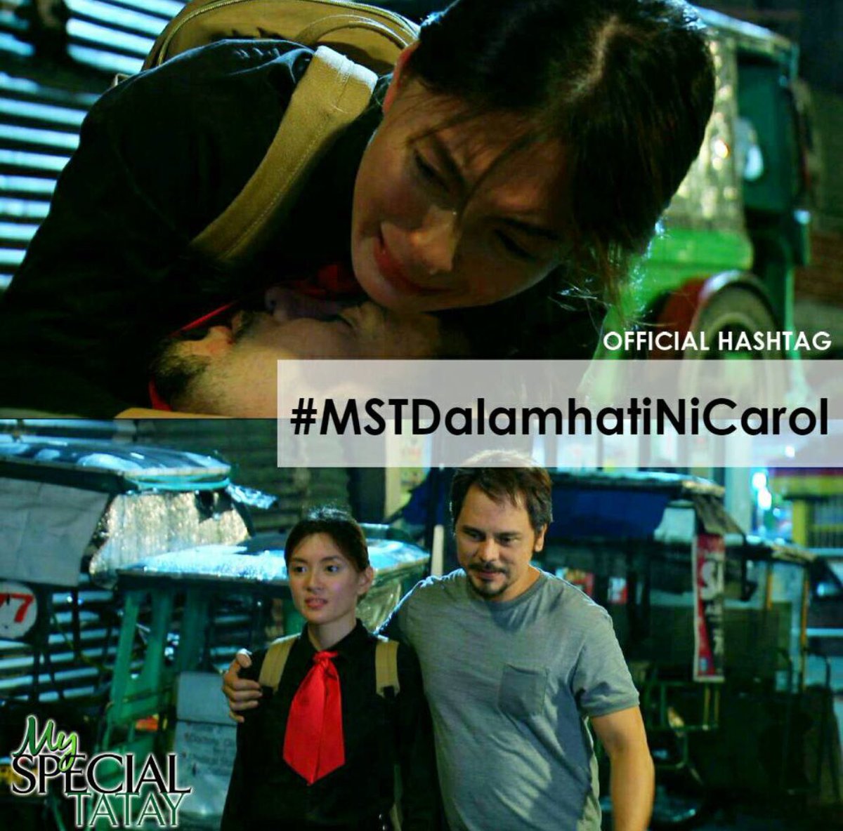 Abangan ang #MSTDalamhatiNiCarol mamaya sa My Special Tatay sa GMA 7.:)