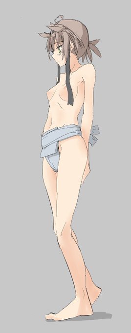 実は,初月ちゃんはすごく褌が似合う… 