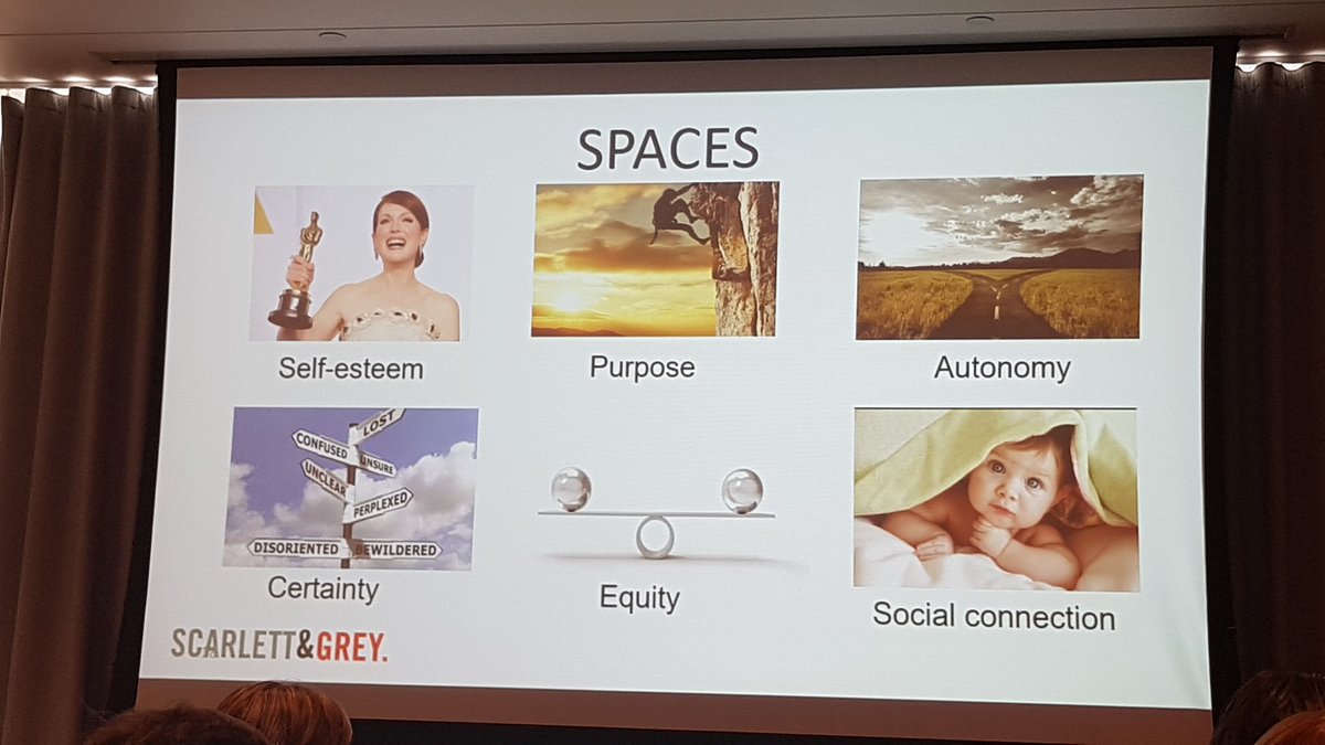 geofellingham's tweet photo. Lessons from neuroscience: @Hilary_Scarlett on six ways to reduce the threat response that comes with change.  #AgileBizConf18 @Agile_Biz https://t.co/ESUwVGfBol