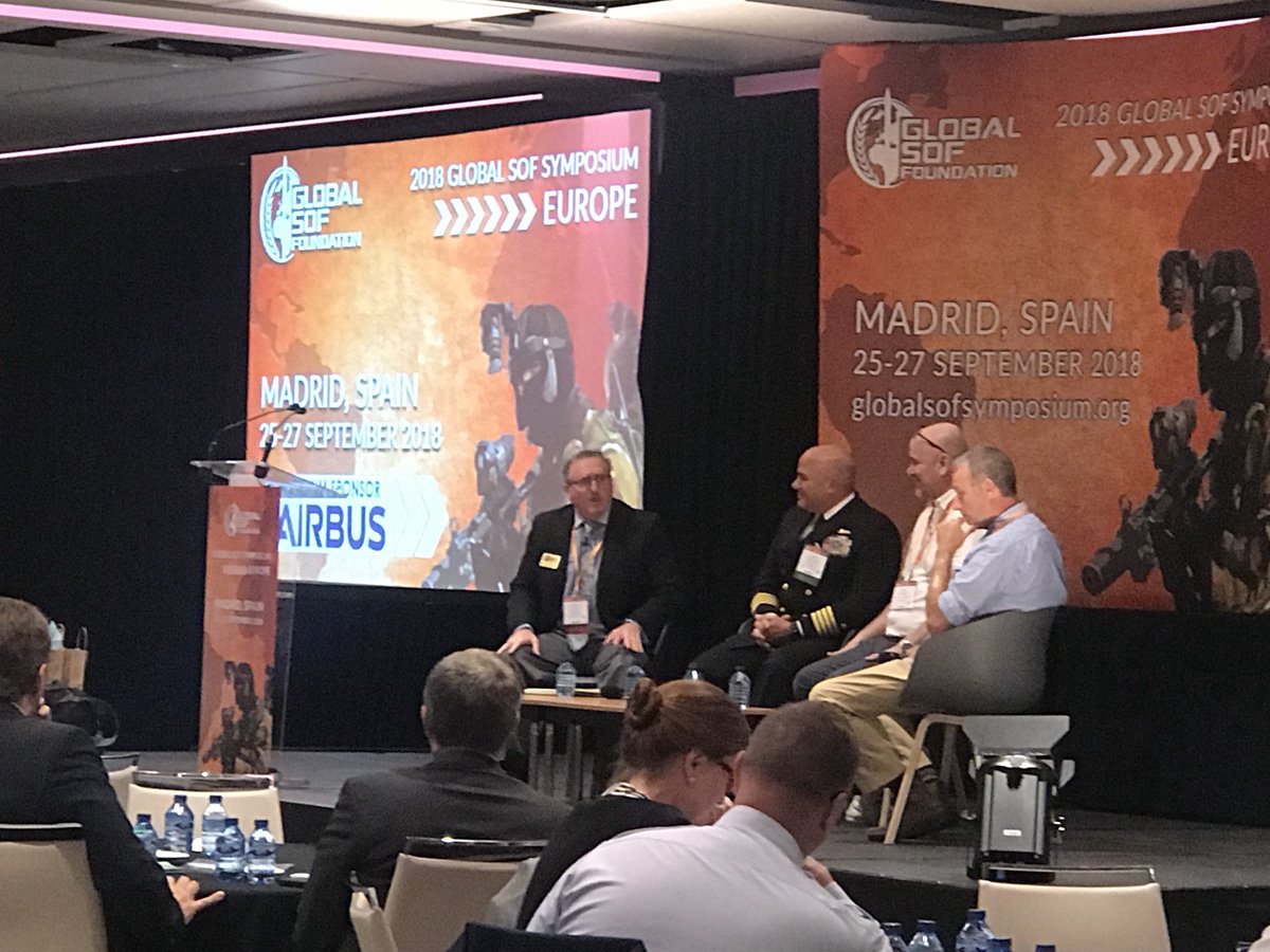 GlobalSOF's tweet photo. The crowd was already brought to a round of applause during the Media and SOF panel today, by a never-before-seen trailer for an upcoming SOF series... #SOFinSpain https://t.co/briYN9lxus