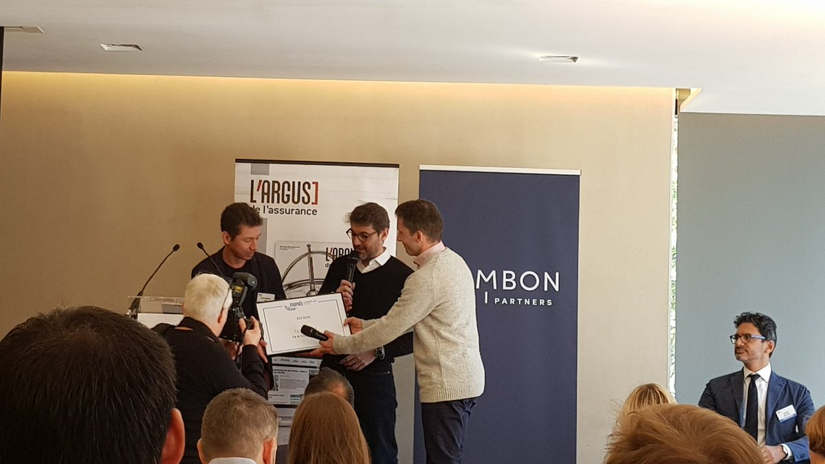 Heidi_Salazar13's tweet photo. @zelros remporte le trophée StartUp 2018 de l'argus dans la catégorie Dara Analitics & IA #ArgusStartUp https://t.co/zSLzHaPA0y