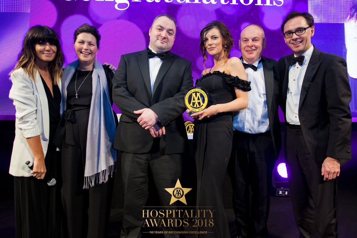 AAHospitality's tweet photo. Our AA Pubs of the Year @thecraftybaa @potstillglasgow @NagsHeadInn2014 #AAawards @eviivo @cobrabeer https://t.co/wSHCZXl42O