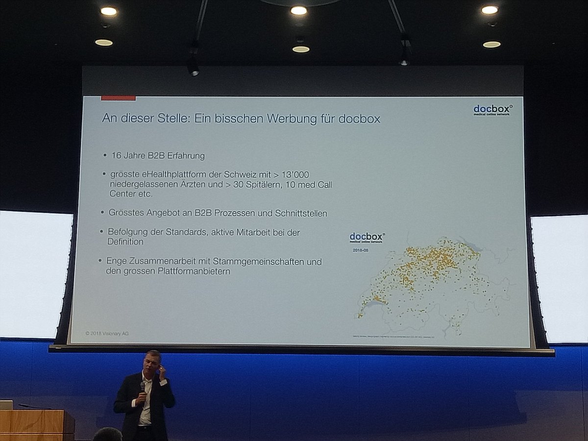 dHealth_Network's tweet photo. @ #fdg18 in #Zurich with Olivier Willi from #VisionaryAG
sharing about what it means for #hospitals and service providers in building robust #ecosystem and #communities
 #Healthcare #techforgood #digitalhealth #healthtech https://t.co/QJZwHA6IxH