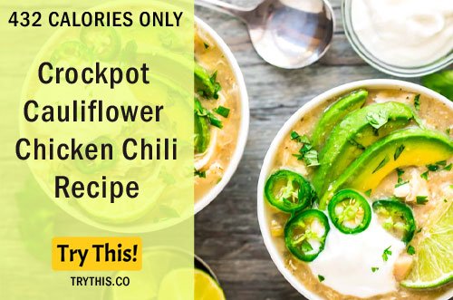 TryThisDotCo's tweet photo. Crockpot Cauliflower Chicken Chili

#trythis #healthylivingtips #healthylifestyle #healthyfood #500calmeals #caloriecounting #HealthyEating #fitfam #foodblog #fitnessblog #lowcalmeals #recipe #food #mealprep #easymeal #nutrition #health #calories #foodies 
https://t.co/pL2ILrN347 https://t.co/lfdCosnYWJ
