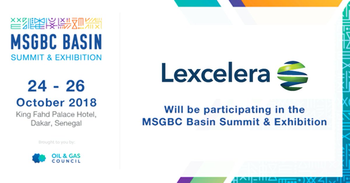 In less than a month, <a href="/Lexcelera/">Lexcelera</a> will be participating in the MSGBC Basin Summit &amp; Exhibition in Senegal! Thank you @TheOilCouncil. Meanwhile, check out our energy translation services page: lexcelera.com/energy