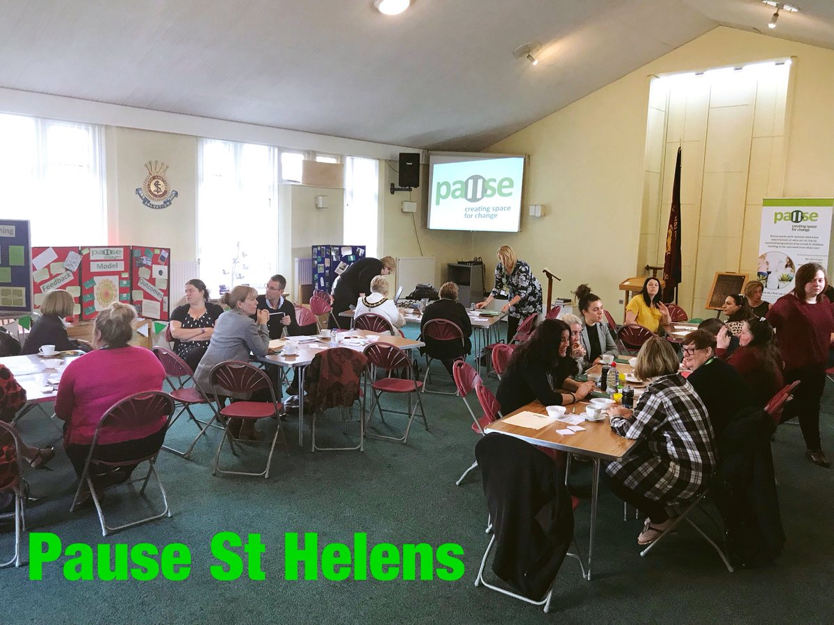 sthelenscouncil's tweet photo. What a beautiful day to celebrate the success so far of our #PauseStHelens team &amp; all the women they’ve supported over the last year! @PauseOrg #pause https://t.co/txflU7zUz8
