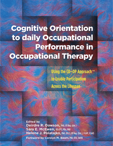ANFErgOT's tweet image. Nouvel #ouvrage sur le #COOP : 
"Cognitive Orientation to daily #OccupationalPerformance in #OccupationalTherapy - Using the CO-OP Approach to Enable Participation Across the Lifespan" @AOTAPress 
Pour en savoir plus, rdv sur notre boutique en ligne &amp;gt; ow.ly/yh2330lXGA4