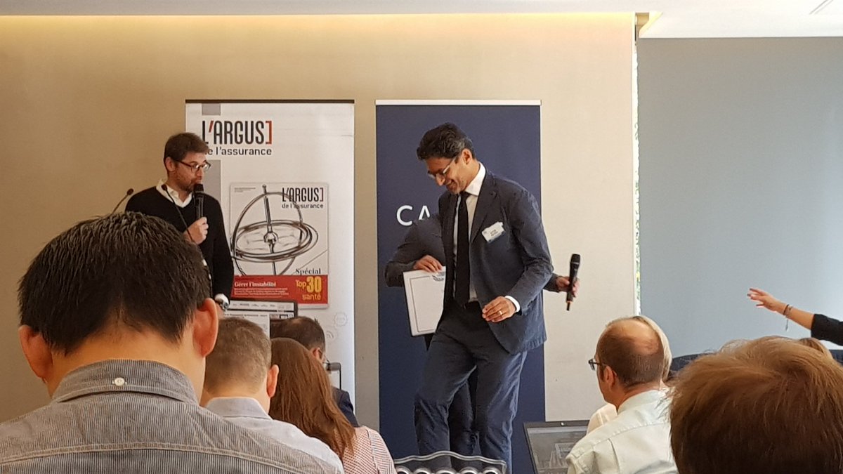 Heidi_Salazar13's tweet photo. @Netheos remporte le prix AssurTech des trophées #ArgusStartUp https://t.co/ouPQd2p72j