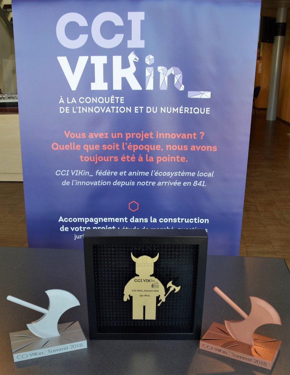 cciseinestuaire's tweet photo. Le CCIVIKin_Summit commence à 14h !
Au programme #concours de #pitchs, village d'entreprises innovantes et conférence sur l'#IntelligenceArtificielle par @wleloutre
Restez connectés pour en savoir plus !
@CCIVIKin @LH3Dfablab #BrouFactory https://t.co/BEy2kmN8qc