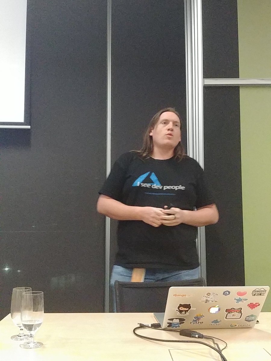MitchPommers's tweet photo. "#DevOps is dead, long live DevOps" - @jmickey_ #DevOpsPerth https://t.co/8rWwhQDXrU