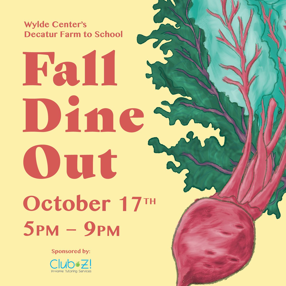 Save the date! <a href="/DecaturF2S/">Decatur F2S</a> Dine Out 
10/17 @ 23 restaurants. 

<a href="/ArepaMia/">Arepa Mia®️™️</a> <a href="/brickstorepub/">Brick Store</a> <a href="/_butterandcream/">butterandcreamatl</a> <a href="/Callelatinatl/">Calle Latina</a> <a href="/chaipanidecatur/">Chai Pani Decatur</a> <a href="/FarmBurger/">Farm Burger</a> <a href="/kimballhousebar/">Kimball-House</a> <a href="/leonsdecatur/">Leonsfullservice</a> <a href="/MojoPizzaNpub/">Mojo Pizza</a> <a href="/OakhurstMarket/">Oakhurst Market</a> <a href="/SaporidiNapoli1/">Sapori di Napoli</a> <a href="/RagingBurrito/">Raging Burrito & Taco</a> <a href="/Steinbecks/">Andy Gonzales</a> <a href="/TaiyoRamen/">Taiyo Ramen</a> <a href="/WahooGrill/">Wahoo! Grill</a>
