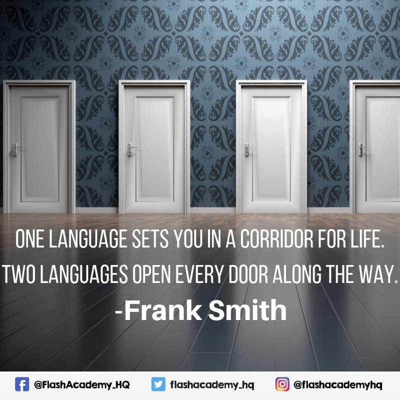 Happy #EuropeanDayofLanguages🇪🇺 🎉!!! As Frank Smith once said 'One Language sets you in a corridor for life. Two languages open every door along the way'. Don't forget to check out our blog about the benefits of learning another language! -> bit.ly/2NDuwBz #Mfl