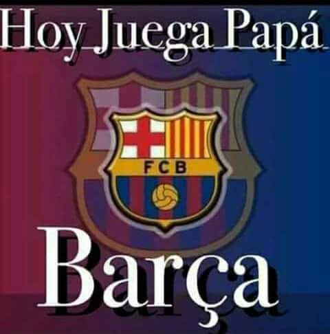 David Aguilar On Twitter Hoy Juega El Papa Del Madrid Vamos Por Esos Tres Puntos Visca Barca