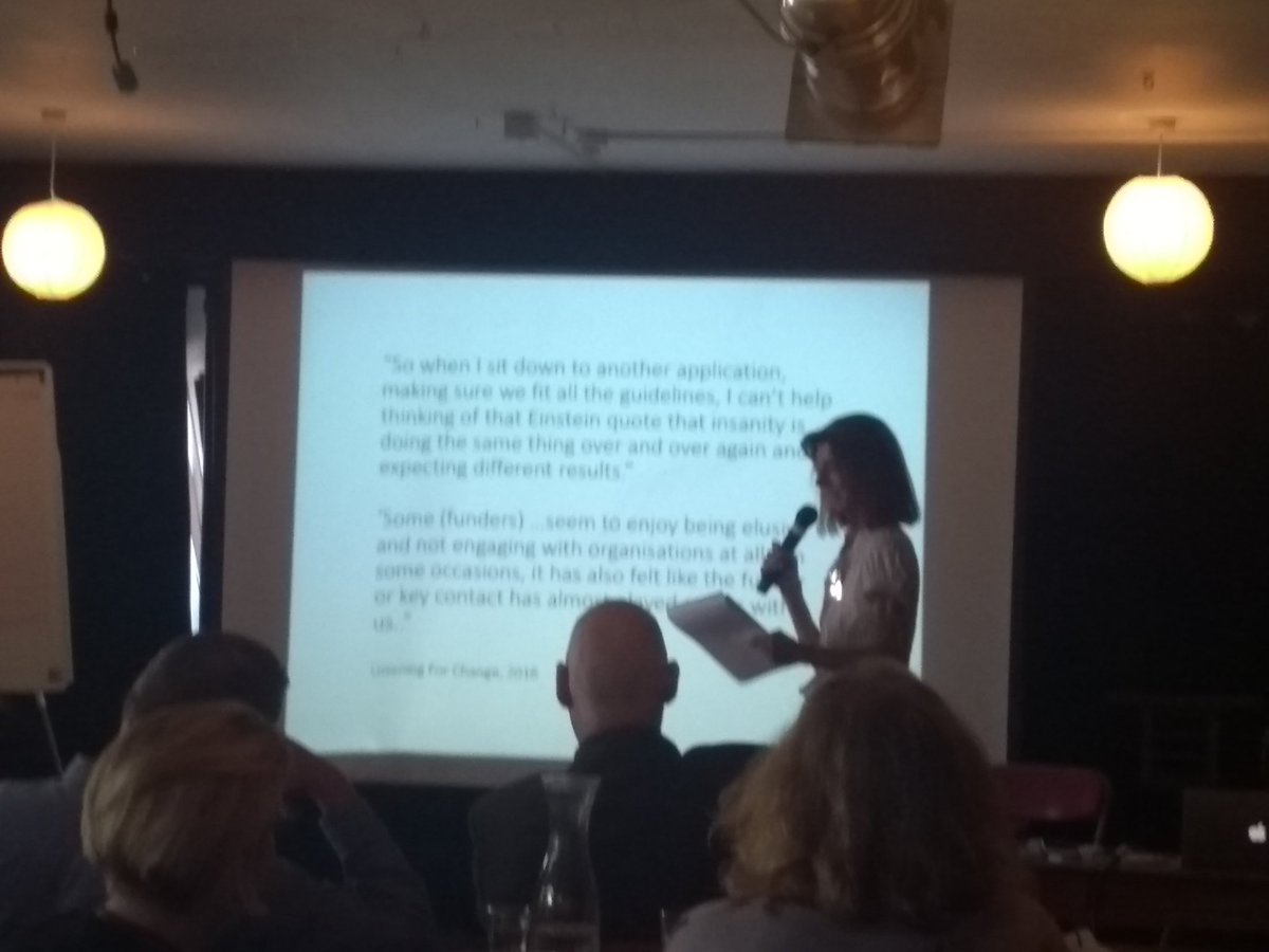 cymyem's tweet photo. Tessa from @blagravetrust on Why were we motivated to change our approach to partnership and engagement @localitynews #ComplexitiesSW https://t.co/IL1sZvFkUo