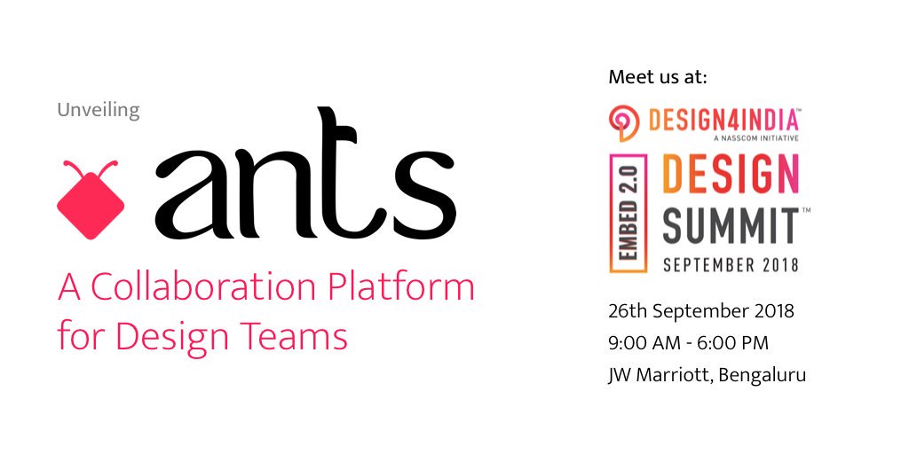 fullofants's tweet photo. Embed 2.0 attendees! You all have been awesome. Your responses will help us shape up a better product. Let's have a chat! Drop by to say Hi @Design4India_ Design Summit Embed 2.0 now @NASSCOMStartUps #design4india #design #worklikeants #Nasscom #TweetForTrees https://t.co/7JuCkShMyG