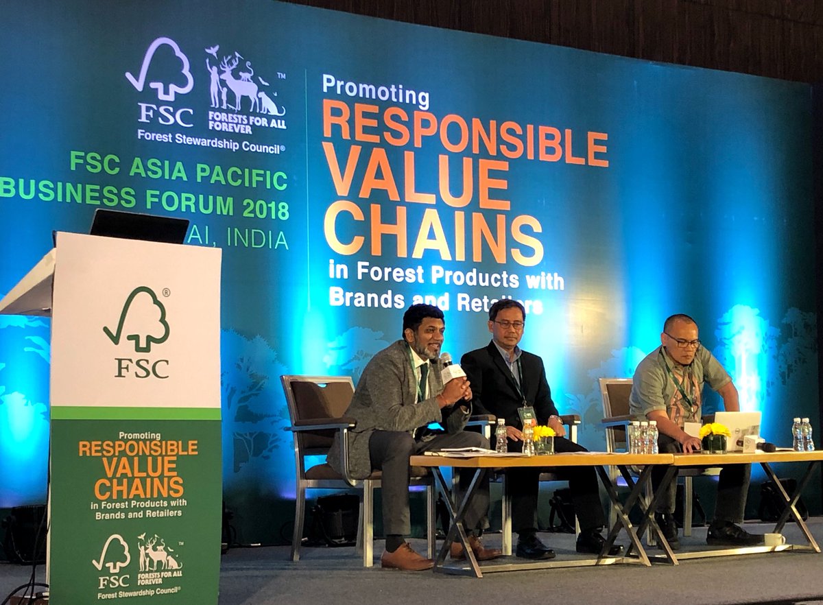 Adam_W_Beaumont's tweet photo. @anandpunja introducing our last session on Tropical timber and the importance of #FSC in Asia Pacific for these important value chains #FSCAPForum2018 https://t.co/IMBxhPlVFd