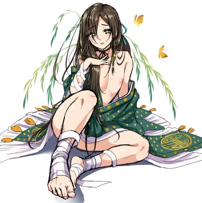 >デスティニーチャイルドの柳道士くんお願いします  なんすかこの子、スケベを煮詰めて固めたような子じゃないっすか・・・男なのに太ももが太くてエッチ…えっちだ・・・教えてくださってありがとう御座いました! 