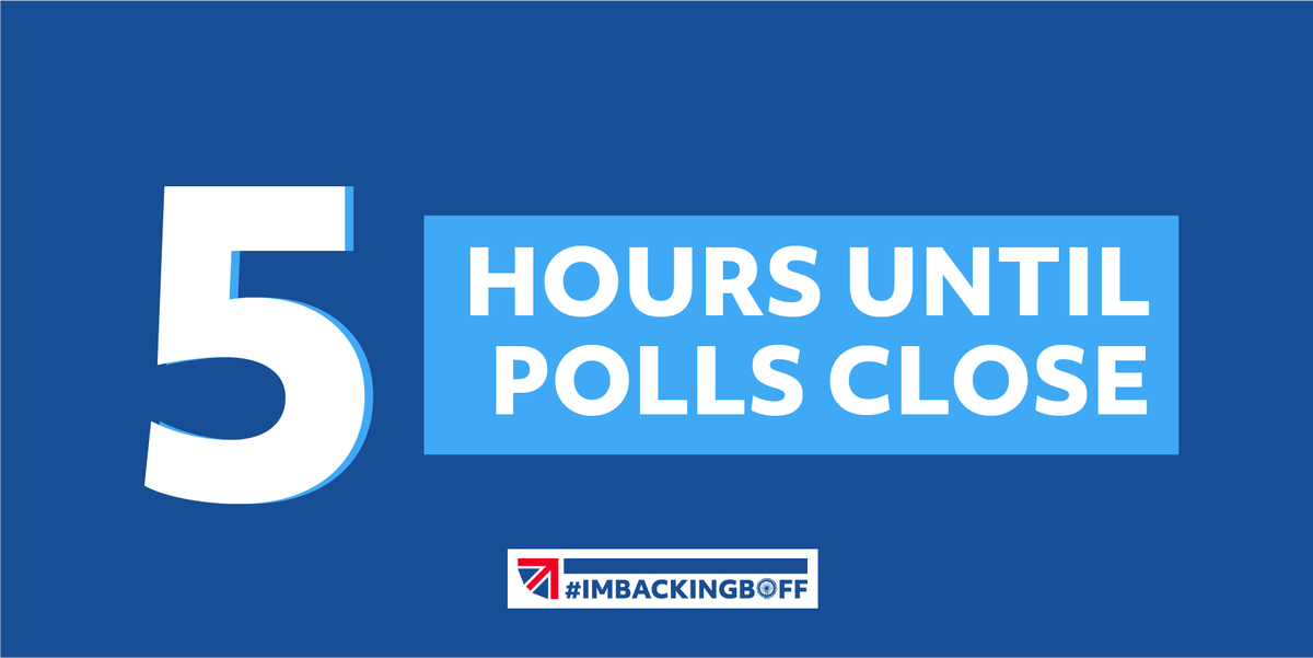 AndrewBoff's tweet photo. There are only 5 hours left to cast your vote as a @LdnConservative member. 

Please support me to become the @Conservatives choice to be the next Mayor of London candidate. 

Thank you!

#ImBackingBoff https://t.co/sROBPFqcrg