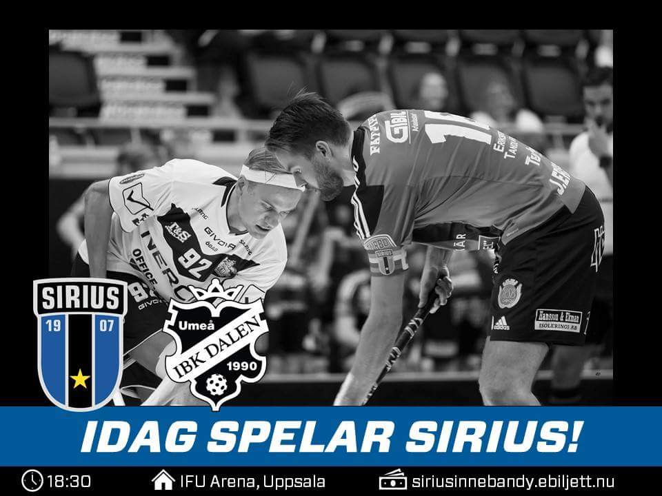🔔 GAMEDAY! 🔔
🆚 <a href="/ibkdalen/">IBK Dalen</a>
⌚ 18:30
📌 <a href="/ifuarena/">IFU Arena</a>
🌡️ Topplag på besök och ny chans på poäng 🔥
🎫 siriusinnebandy.ebiljett.nu/EventList
#tillsammans #uppsalaärblåsvart