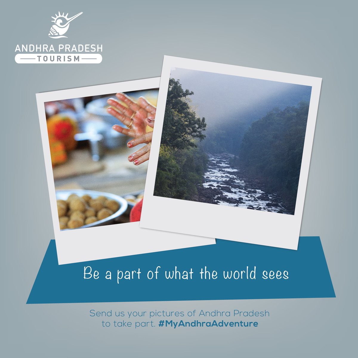 DDNewsAndhra's tweet photo. Be a part of Andhra Pradesh's travel video. Share your scenic captures of AP for a chance to be featured this #WorldTourismDay. @APTDCofficial
HOW TO ENTER
- Follow @Tourism_AP
- Upload your picture with the hashtag #WorldTourismDay & #MyAndhraAdventure
- Tag 3 friends https://t.co/Sg9U3kMLhA