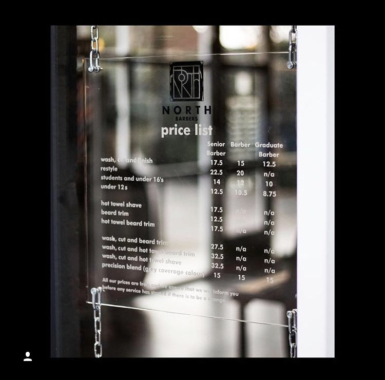 NorthBarbers's tweet image. Tiered pricing isn’t just for clients benefit, but also helps our team to progress, there is nothing better than a barber that has achievable goals to reach!!

#progressioniskey #barber #barberlife #barbers #barbershop #menshair #barbergang #hairdressing #barbershopconnect