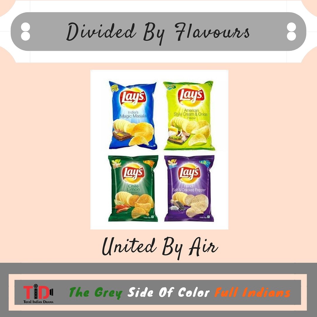 tidtv's tweet photo. Aacha Sila dia tune mere pyaar ka.....😂
#TotalIndianDrama #GreySideOfColorFullIndians #lays #layschips #foodporn #food #air #flavour #indian #american #chily #lemon #united #foodie #instafood #yummy #foodlovers #foodpic #foodlike #foods https://t.co/hwjg5QEugH