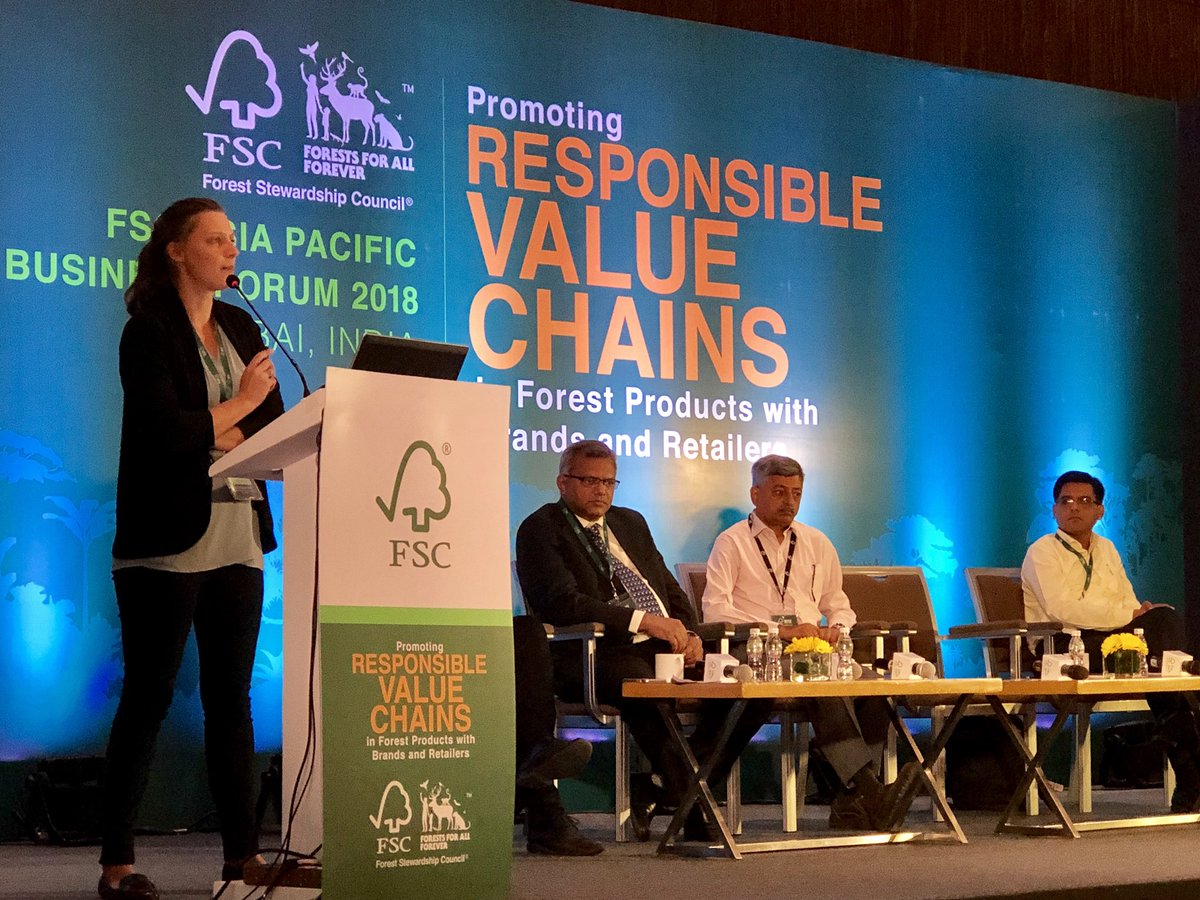 Adam_W_Beaumont's tweet photo. In a recent #FSC India consultation, a smallholder farmer selling FSC wood talked about how being part of FSC helped him not only improve his livelihood, but lift his social status #FSC helping to improve the lives of smallholders through responsible value chains #FSCAPForum2018 https://t.co/HgTEn28EjV